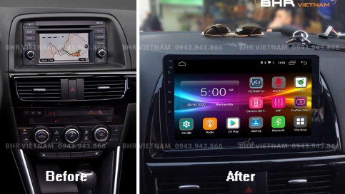Màn hình DVD Android xe Mazda CX5 2013 - 2016 | Kovar T1